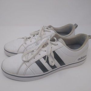 Adidas Men's White Leather Athletic Shoes Size 10